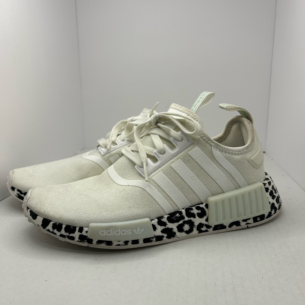 Adidas Women's Sneakers - White with Leopard Print